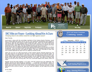 Indiana Sports Charities Flash Example