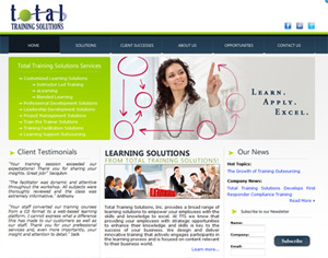 Total Training Solutions Design Example